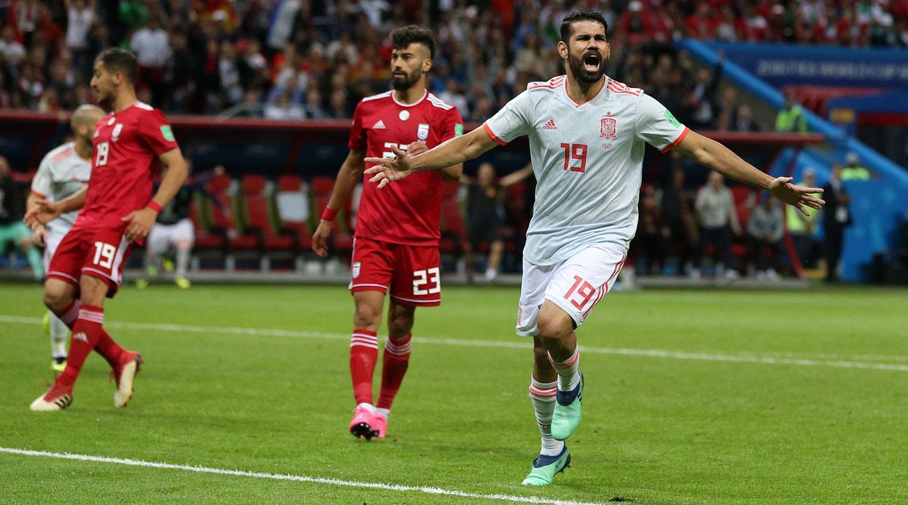 Сборная Испании обыграла команду Ирана в матче чемпионата мира по футболу (ВИДЕО)