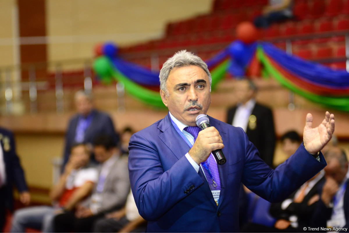 В Баку проходит международный турнир по каратэ памяти Национального героя Альберта Агарунова (ФОТО)