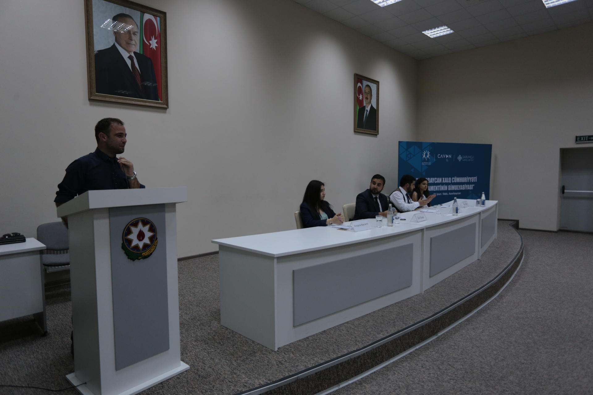 "Azərbaycan Xalq Cümhuriyyəti Parlamentinin Simulyasiyası" adlı tədbir keçirilib (FOTO)