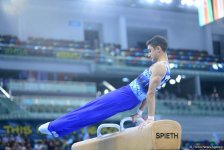 Yeniyetmələrin Olimpiya Oyunlarına idman gimnastikası üzrə təsnifat yarışlarından ən yaddaqalan məqamlar - FOTOSESSİYA