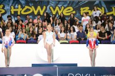 Winners of Youth Olympic Games Qualifying Competition in Artistic Gymnastics awarded in Baku (PHOTO)