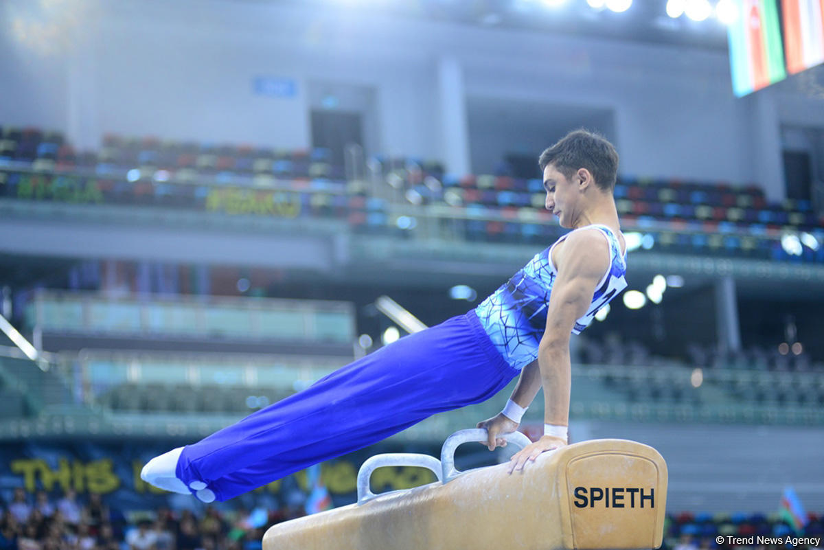 Начались выступления азербайджанских гимнастов в квалификации к юношеской Олимпиаде (ФОТОРЕПОРТАЖ)