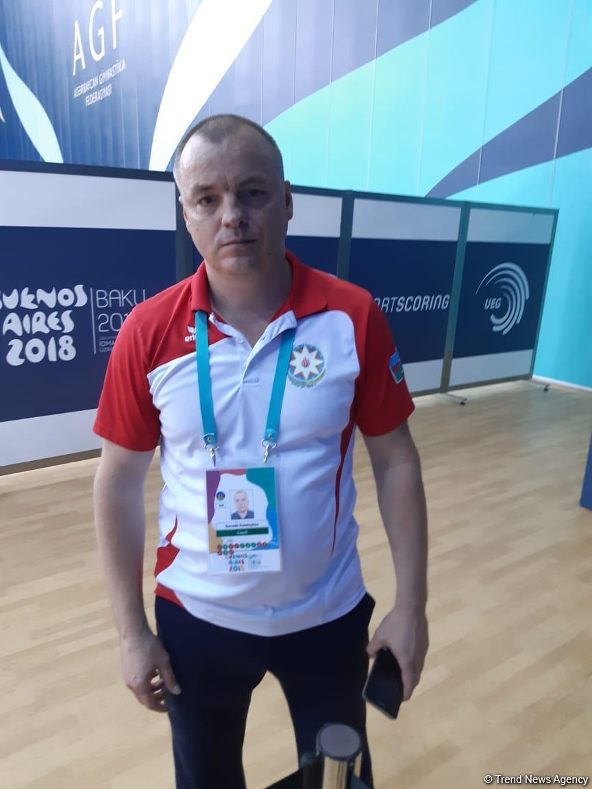 Gennadi Kotelnikov: Gimnastlar öz vəzifələrini yerinə yetirdilər