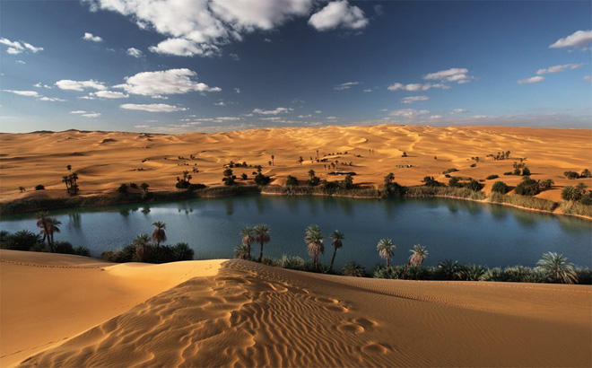 “Makunu” siklonu səhrada minlərlə göl yaratdı