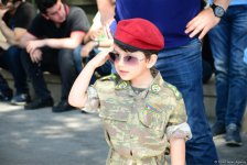 Празднование Дня Вооруженных сил и 100-летия создания ВС Азербайджана (ФОТО)