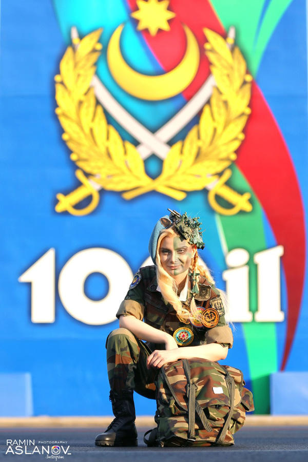 Азербайджанская красавица из спецназа очаровала всех (ФОТО/ВИДЕО)