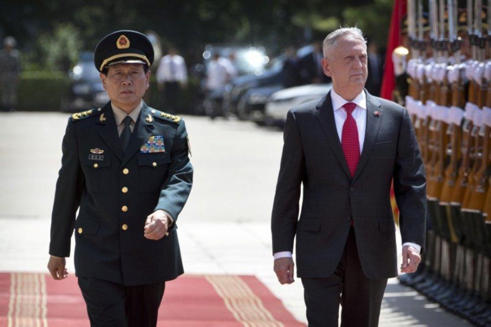 U.S. defense chief says his talks in China have been very good