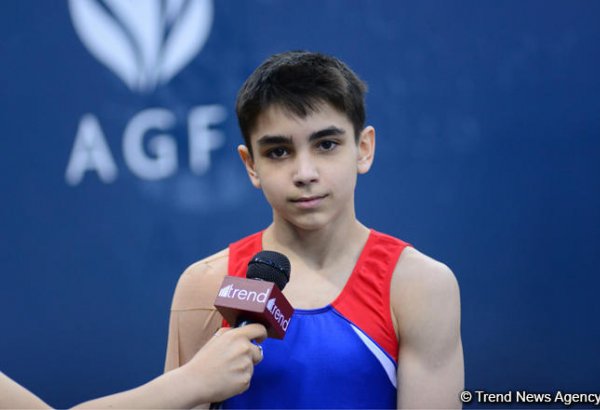 Gənc gimnast: Milli Gimnastika Arenasında çıxış etmək xoşuma gəlir