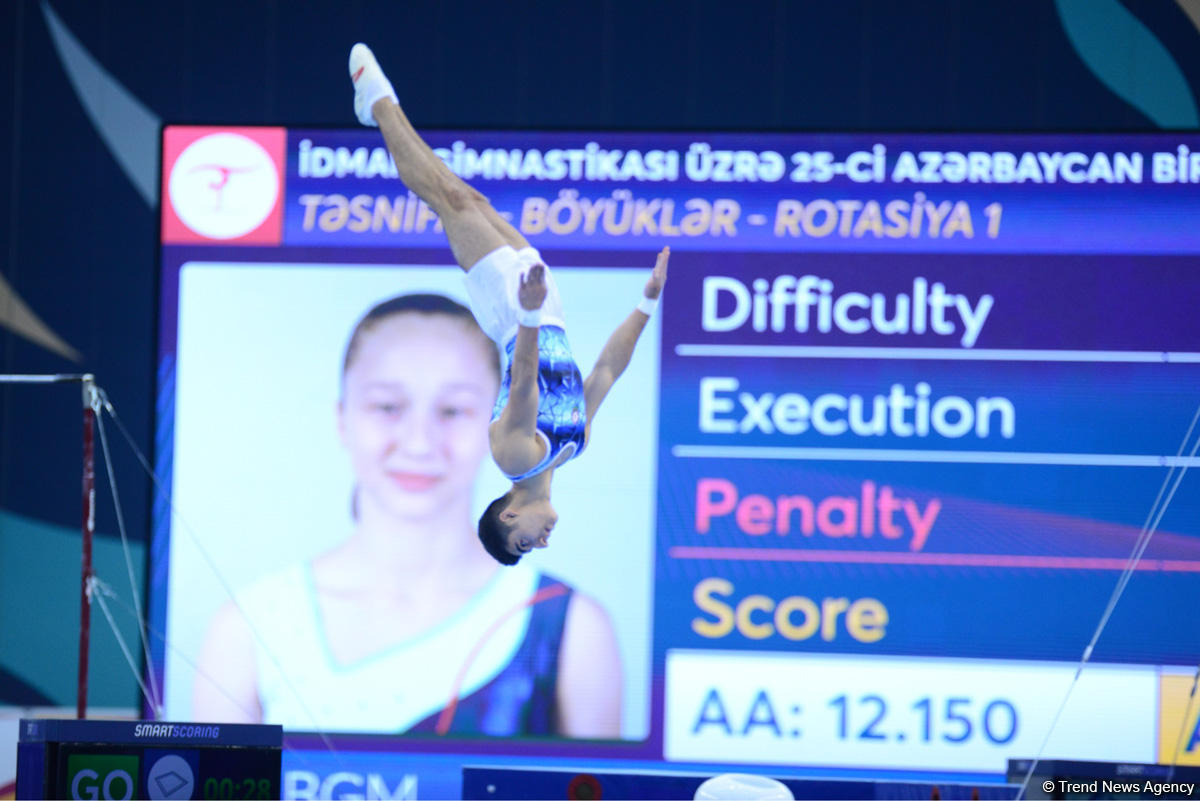 İdman gimnastikası üzrə 25-ci Azərbaycan birinciliyi və Bakı çempionatına start verildi (FOTO)