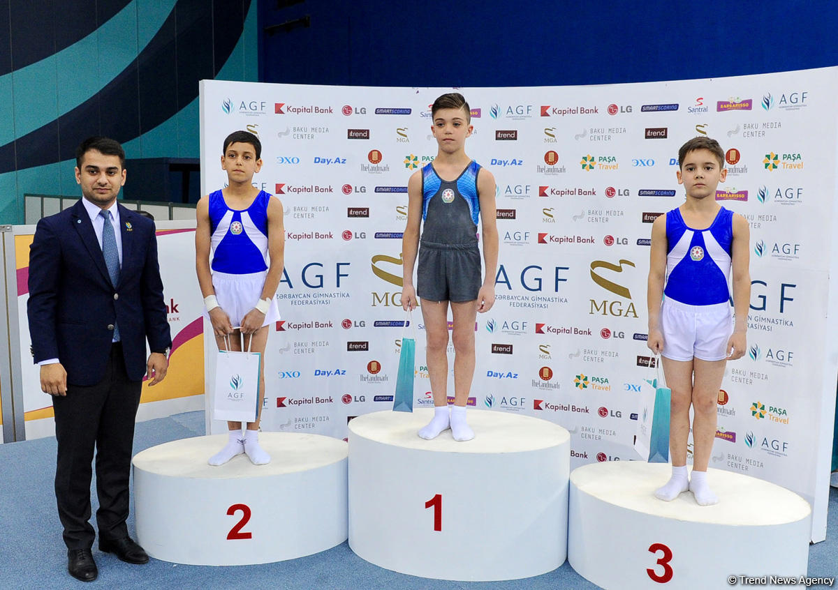 Состоялась церемония награждения призеров Первенства Азербайджана и Чемпионата Баку по спортивной гимнастике