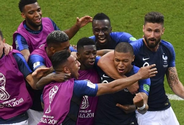 Fransa komandası 20 il sonra yenidən futbol üzrə Dünya Çempionatının qalibi oldu