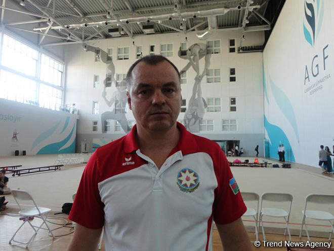 Coach: Azerbaijan and Baku gymnastics championships organized at high level