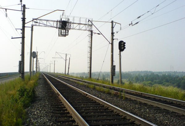 Share of electrified railway sections in Uzbekistan up