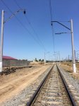 Проводится капремонт системы электроснабжения Бакинской пригородной железнодорожной линии (ФОТО)
