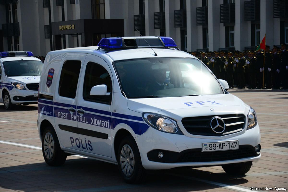 В Баку продемонстрирован новый транспорт для полиции (ВИДЕО)
