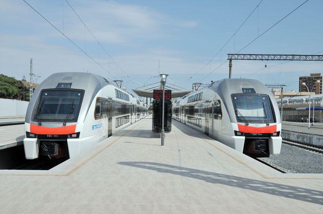 Обнародован график движения поездов Баку-Сумгайыт в праздничные дни