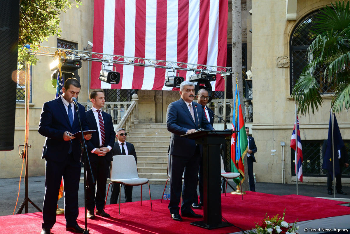 US Charge d'Affaires: Azerbaijan, US can build better future thanks to co-op (PHOTO)