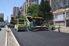 Bakıda daha bir küçədə təmir işləri yekunlaşıb (FOTO/VİDEO)