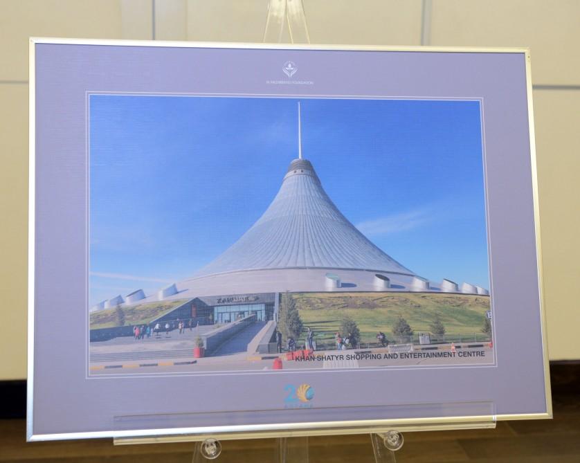 Heydər Əliyev Mərkəzində “Astana – böyük çölün incisi” adlı sərgi açılıb (FOTO)