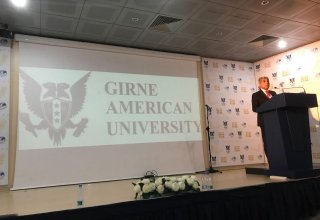 Bilik Fondunun təmsilçisi Girne Amerika Universitetində Azərbaycan təhsilinin uğurlarından danışıb (FOTO)