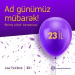 Azer Turk Bank launches new campaign to mark birthday