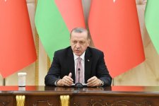 Президент Ильхам Алиев: Сегодня турецко-азербайджанские связи находятся на самом высоком уровне (ФОТО)