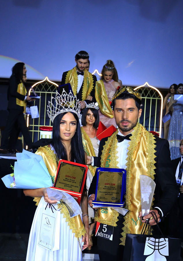Определены победители конкурса красоты Miss & Mister Grand Azerbaijan 2018 (ФОТО)