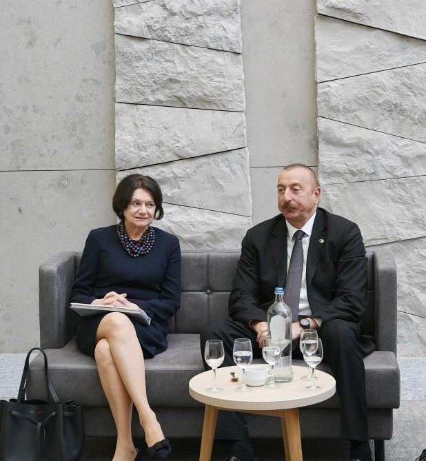 President Aliyev meets UN under-secretary-general for political affairs in Brussels