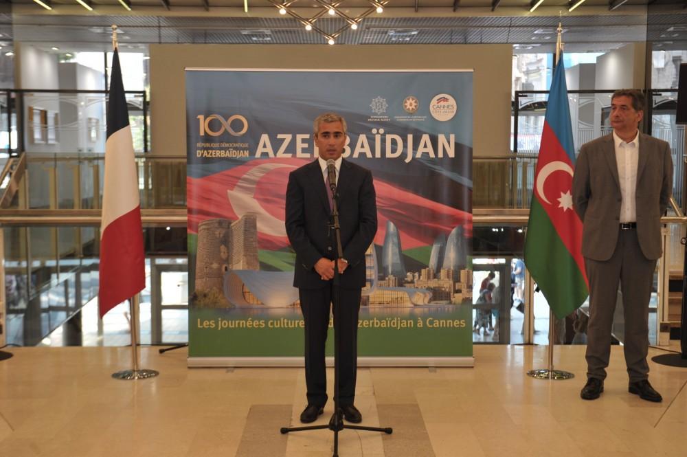 При организации Фонда Гейдара Алиева в Каннах начались Дни азербайджанской культуры (ФОТО)