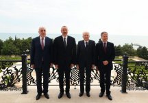 В Баку состоялась встреча президентов Азербайджана и Италии один на один (ФОТО)