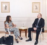 Президент Ильхам Алиев встретился с исполнительным директором компании Wilmotte & Associés Architectes (ФОТО)
