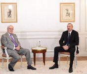 President Ilham Aliyev meets with Chairman of Rothschild and Co company in Paris (PHOTO)
