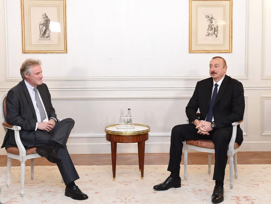 Президент Ильхам Алиев встретился с генеральным вице-президентом Thales International  (ФОТО)