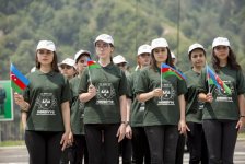 В Габале открылся военно-патриотический лагерь волонтеров (ФОТО)