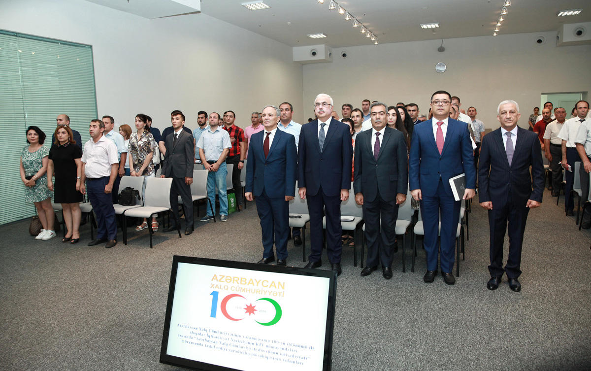Azərbaycan Xalq Cümhuriyyətinin 100 illiyi ilə bağlı keçirilmiş müsabiqənin nəticələri açıqlanıb (FOTO)