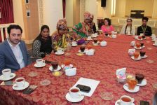 I Beynəlxalq Folklor Festivalı iştirakçıları ilə görüş keçirilib (FOTO)