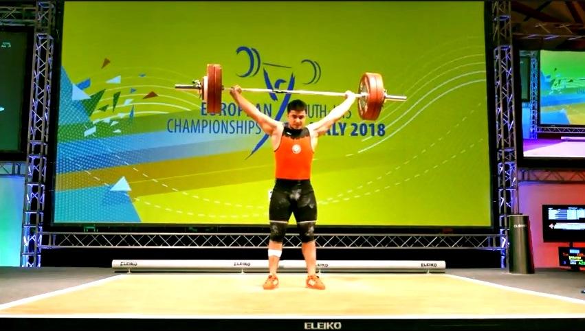 Ağır atletimiz Tarmenxan Babayev Avropa Çempionatında qızıl medal qazanıb (FOTO)