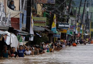 Filippində daşqınlar nəticəsində ölənlərin sayı 46 nəfərə çatıb