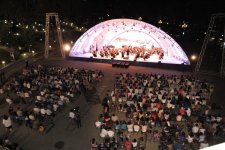 На Габалинском фестивале выступил Студенческий симфонический оркестр Бакинской музыкальной академии (ФОТО)