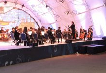На Габалинском фестивале выступил Студенческий симфонический оркестр Бакинской музыкальной академии (ФОТО)