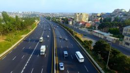 Bakı-Sumqayıt yolunun bir hissəsi yenidən qurulub (FOTO/VİDEO)