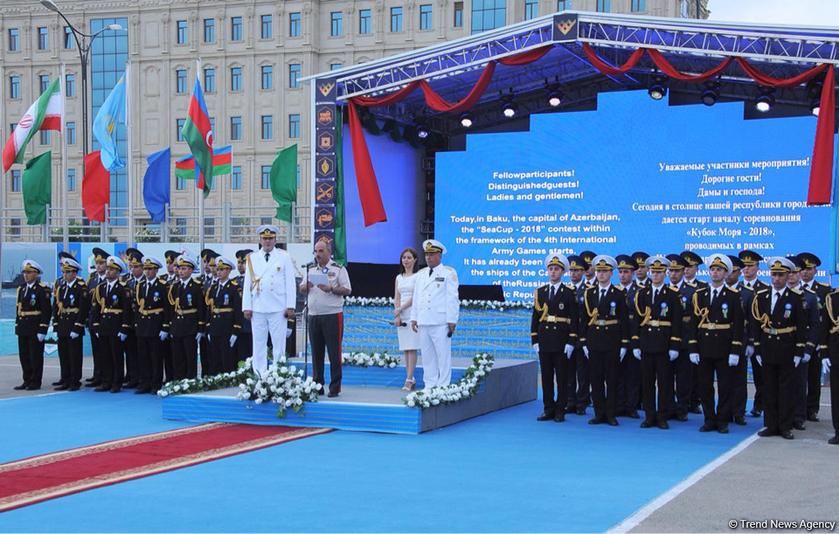 В Азербайджане прошла церемония открытия международного конкурса "Кубок моря-2018" (ФОТО)