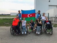 Азербайджанские спортсмены-паралимпийцы в небе над Россией (ФОТО, ВИДЕО)
