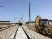 Реконструируется система электроснабжения Бакинской кольцевой железнодорожной линии (ФОТО)