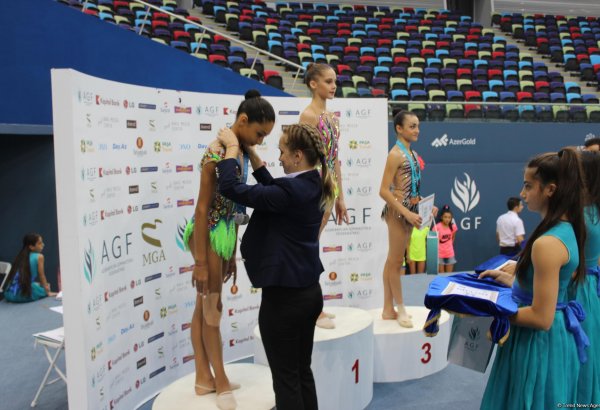 Награждены призеры второго дня Чемпионата Азербайджана по художественной гимнастике (ФОТО)