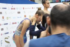 Bədii gimnastika üzrə Azərbaycan Çempionatının ikinci gününün mükafatçıları mükafatlandırılıb (FOTO)