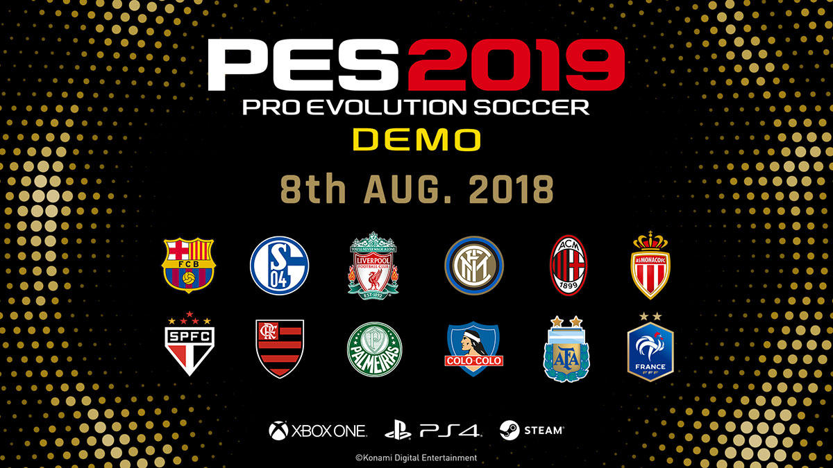 Pro Evolution Soccer 2019 oyununun demo-versiyası işıq üzü gürüb (VİDEO)