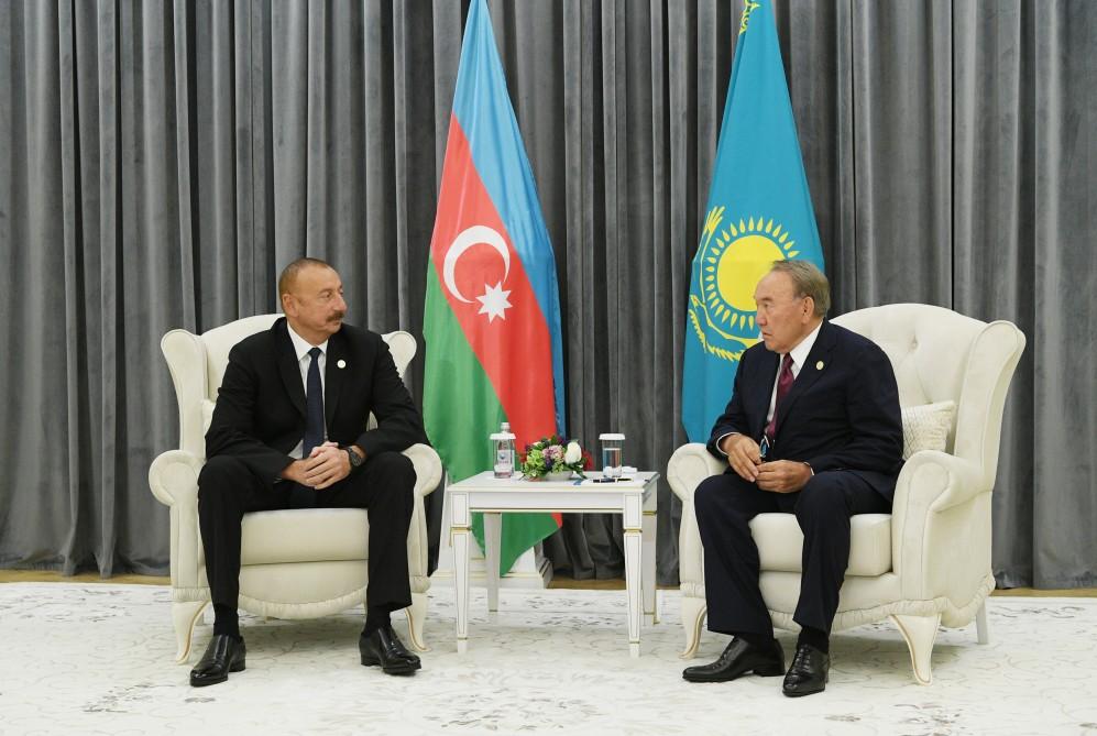 В Актау состоялась встреча президентов Азербайджана и Казахстана (ФОТО)