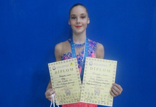 Очень помогает поддержка зала – азербайджанская гимнастка Елизавета Лузан