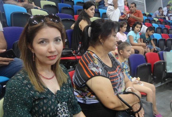 У нас в Азербайджане арена гимнастики мирового уровня – зрительница